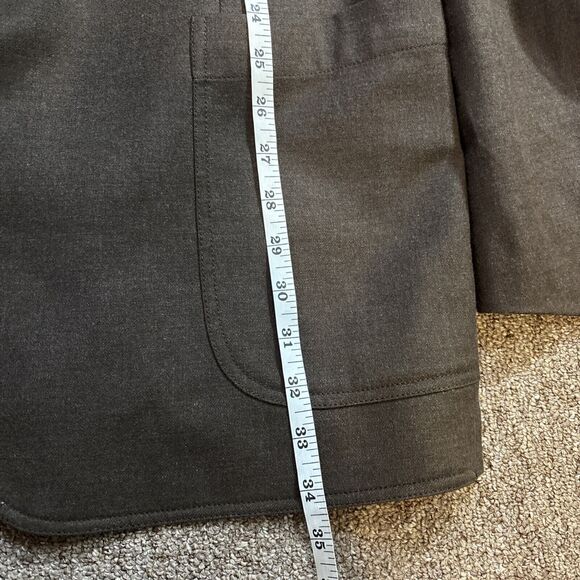 Faconnable Wool Blend Three-Button Blazer - Tall See Photos - See Measurements - Picture 2 of 14